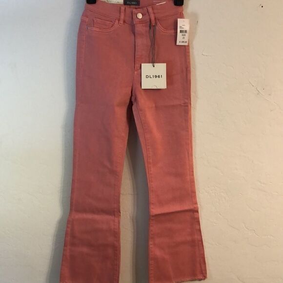 DL1961 Bridget women's jeans Size 23 high rise Instasculpt bootcut Crop NWT‎ - Picture 8 of 8